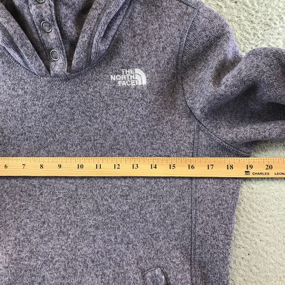The North Face Crescent Hooded Pullover Fleece sweater size M - Picture 7 of 9